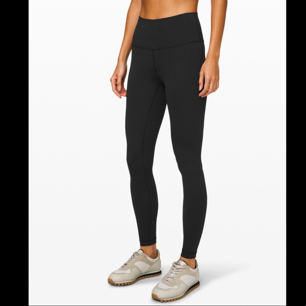 lululemon wunder under leggings size 12